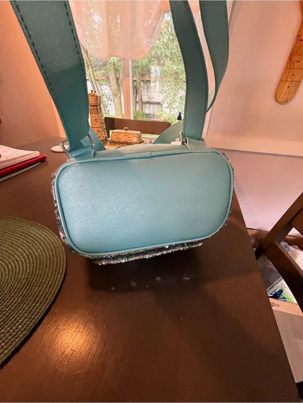 Loungefly Disney's Frozen Elsa Reversible Sequin Mini Backpack
